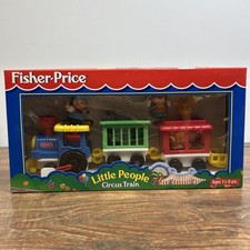 Vintage Fisher Price Little People Circus Train 1996 New Sealed Play Family picture
