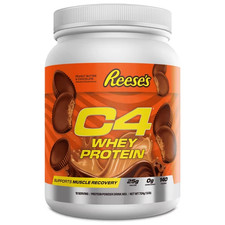 C4 Whey Protein Powder, Reese's Peanut Butter Cup Flavor, 25g of Protein picture