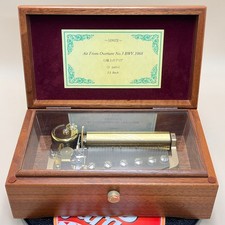Music Box Sankyo Orpheus 50 note Air From Overture No.3 BWV 1068 J.S. Bach picture