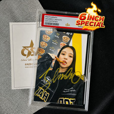 Jennie BLACKPINK Signed 6 Inch Photo Kpop Collectible Korean Star Gift picture