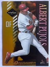 Donruss 2003 Leaf Limited Albert Pujols #9 Gold Spotlight /50 Cardinals picture