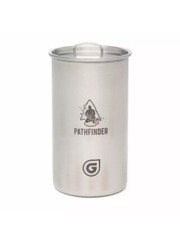 Pathfinder X Grayl Geopress Nesting Cup & Lid Set Stainless Steel For Camping picture