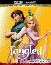 Disney's Tangled 4K UHD / Blu- Ray/w Slipcover New picture