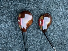 VINTAGE MACGREGOR TOURNEY PT2W EYE O MATIC 60 PERSIMMON 3 4 WOODS picture