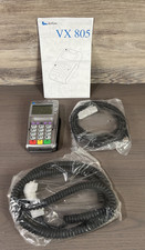 New Verifone VX-805 Pin Pad Card Reader 160mb Keypad & Cables picture