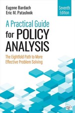 A Practical Guide for Policy Analysis 7th Edition Paperback picture