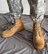 Belleville 300 DES ST Men's Hot Weather Desert Steel Toe Army Boots 14 W picture