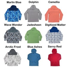 Habit Men's Valley Trail Hooded UPF 50+ Relaxed Fit Performance Layer picture
