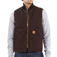 Vintage Carhartt Arctic Quilt Lined Vest picture