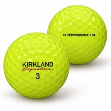 Kirkland 3 Piece Yellow Mix Used Golf Balls, Mint/Near Mint Quality Mix, 3 Dozen picture