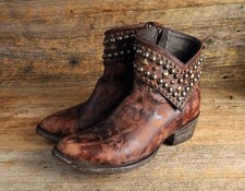 Old Gringo Mini Belinda Studded Cowboy Boots Size 8B picture
