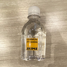 SKIMS Community Goods Clear Mini Water Bottle Travel Size picture