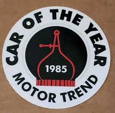VW GTI 1985 Car Of The Year Motor Trend Decal Mk2 Volkswagen picture