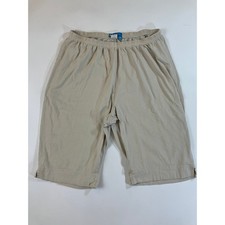 Fresh Produce Women XL Beige Bermuda Shorts Pull On Elastic Waist Made USA picture