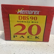VTG Memorex DBS 90 Normal Position 90 Min Blank Audio Cassette Lot Of  20 NOS picture