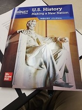 US History: Making a New Nation (Inquiry Journal) - Paperback - NEW  picture