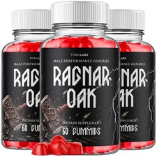(3 Pack) Ragnar Oak Gummy Advanced Male Support Formula RagnarOak 180 Gummies picture