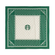 Starbucks Japan x BEAMS Collaboration Bandana Green Siren Logo New picture