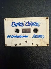 Vintage Chris Clarke Demo Cassette Tape Cowpunk Slash Records 415 Area Code Rare picture