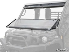 SuperATV 3-IN-1 Flip Down Windshield for Kawasaki Mule Pro FXT / DXT (2015+) picture
