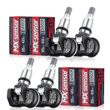 4 PACK Au/ tel TPMS MX-Sensor 315MHz&433MHz 2in1 Auto Tire Pressure Sensor Metal picture