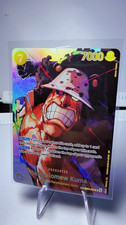 Bandai One Piece CCG Bartholomew Kuma EB04-054 SP Special Full Art Holo EN picture