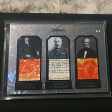 2023 Pieces Of The Past Keepsake Edition 1/1 Carnegie,Rockefeller,Vanderbilt picture