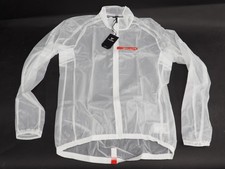 New Cuore Unisex Gold Clear Cycling Wind Jacket Size XL picture
