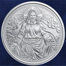 2026 1 oz GSM Silver Shield Christ is Coming .999 Silver Round picture