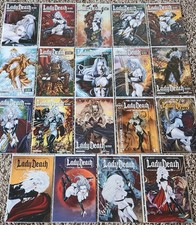 Lady Death - Avatar / Boundless Comics Lot ☠️ 🗡 picture