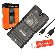 Acebeam Terminator M2-X Dual Head Spot/Flood EDC with RGB Flashlight Cool White  picture