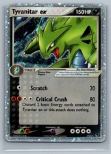 Tyranitar ex (cosmos Holo) Ultra Rare POP Series 1 017/017 LP picture