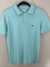 Lacoste Men's Light blue Polo Shirt Size S/M Classic Fit picture
