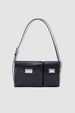 By far Billy bag semi patent leather shoulder bag BNWT picture