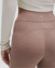 Lululemon Align Soft Sueded High-Rise Tight 28 Twilight Rose Size 8 EUC picture
