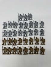 VTG LionHeart Board Game Replacement Piece 16 Gold & 19 Silver Infantry Figures picture