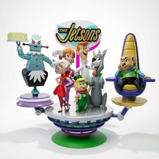 The Jetsons Family Diorama - 7 Hand Painted Resin Figurines- 8 inches tall picture