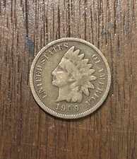 1909 Indian Cent VG picture