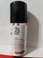 Style Edit Travel Hair Root Spray Cover Up Gray Concealer .75 oz Med/Light Brown picture