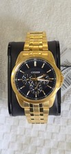 Citizen AG834252L 42mm Gold Stainless Steel Case Gold Stainless Steel Strap... picture