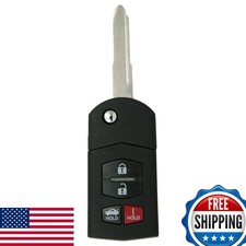 Keyless2Go Replacement Keyless Entry Remote Flip Key Fob Mazda 6 RX-8 That Use picture