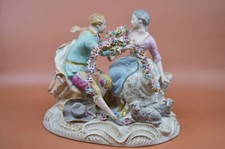 Vintage, Occupied Japan, porcelain , large statue, 9 x 10 inches picture