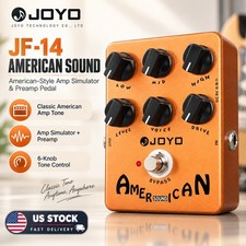 JOYO American Sound Amp Simulator Guitar Pedal Original to Overdrive (Opened) picture