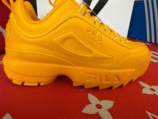  Fila Disruptor II Premium sneaker with a chunky, serrated platform sole and ton picture