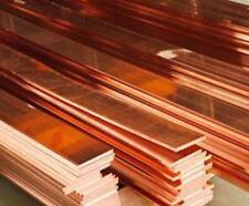 US Stock 2pcs 99% Copper T2 Cu Metal Flat Bar Plate 1.5mm x 15mm x 250mm picture