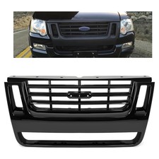 KUAFU Front Grill Fits 2006-2010 Ford Explorer/Explorer Sport Trac Replacement picture