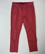 J Crew The Sutton Chino Men’s 32x32 Pink Pants Preppy Modern Casual Classic picture