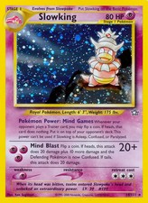 Slowking - 14/111 - Pokemon Neo Genesis Unlimited Holo Rare Card WOTC LP picture