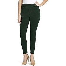 Nine West Heidi Pull-On Skinny Jeans Womens 6 Green New Yoga Stretch Twill Pants picture