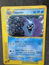 Pokemon Cloyster 8/165 Expedition Holo Rare 2002 WOTC Vintage picture